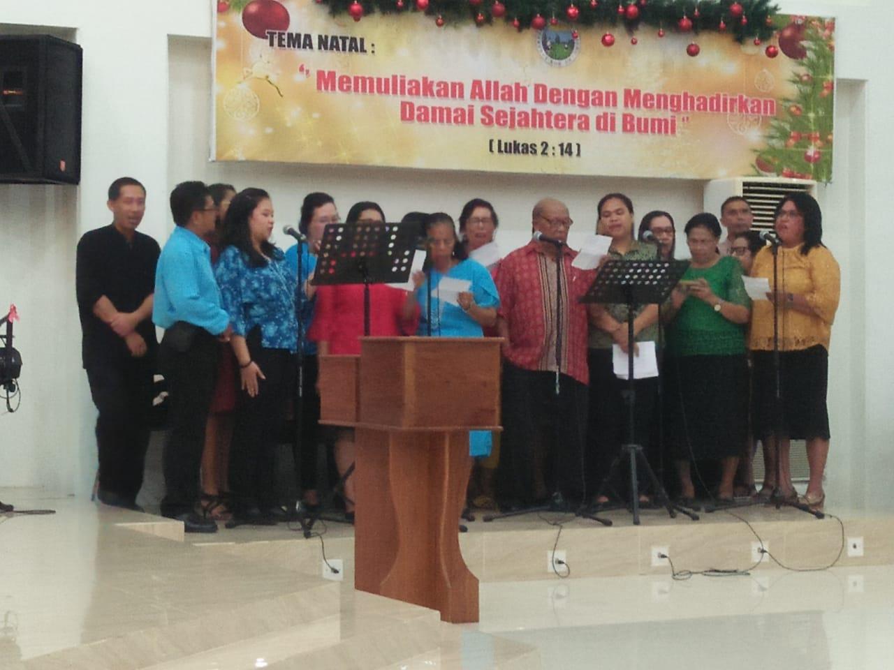 Sektor VIII, X dan XII Rayakan Natal Kristus Jemaat GPM Silo
