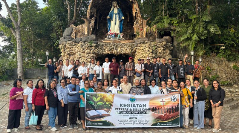 Retreat dan Bible Camp di Goa Bunda Maria, Jemaat GPM Silo Perkuat Kemitraan Laki-Laki dan Perempuan