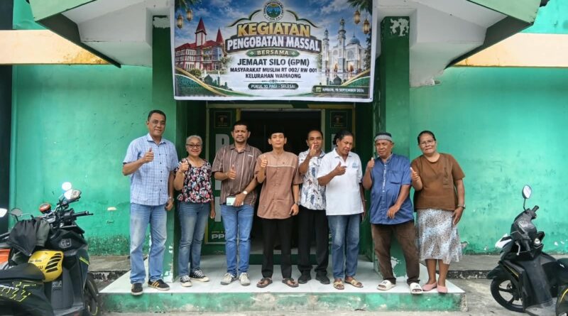 Jemaat GPM Silo Sektor IX Gelar Pengobatan Gratis, Pererat Persaudaraan Lintas Agama